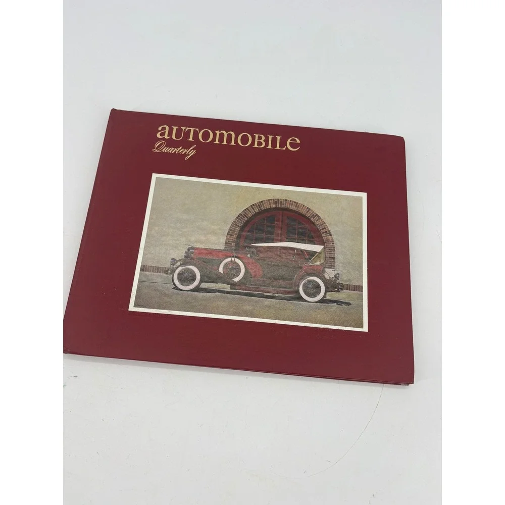 Automobile Quarterly Vol 28 No 2 1990 Hardcover Magazine Red Car History Book
